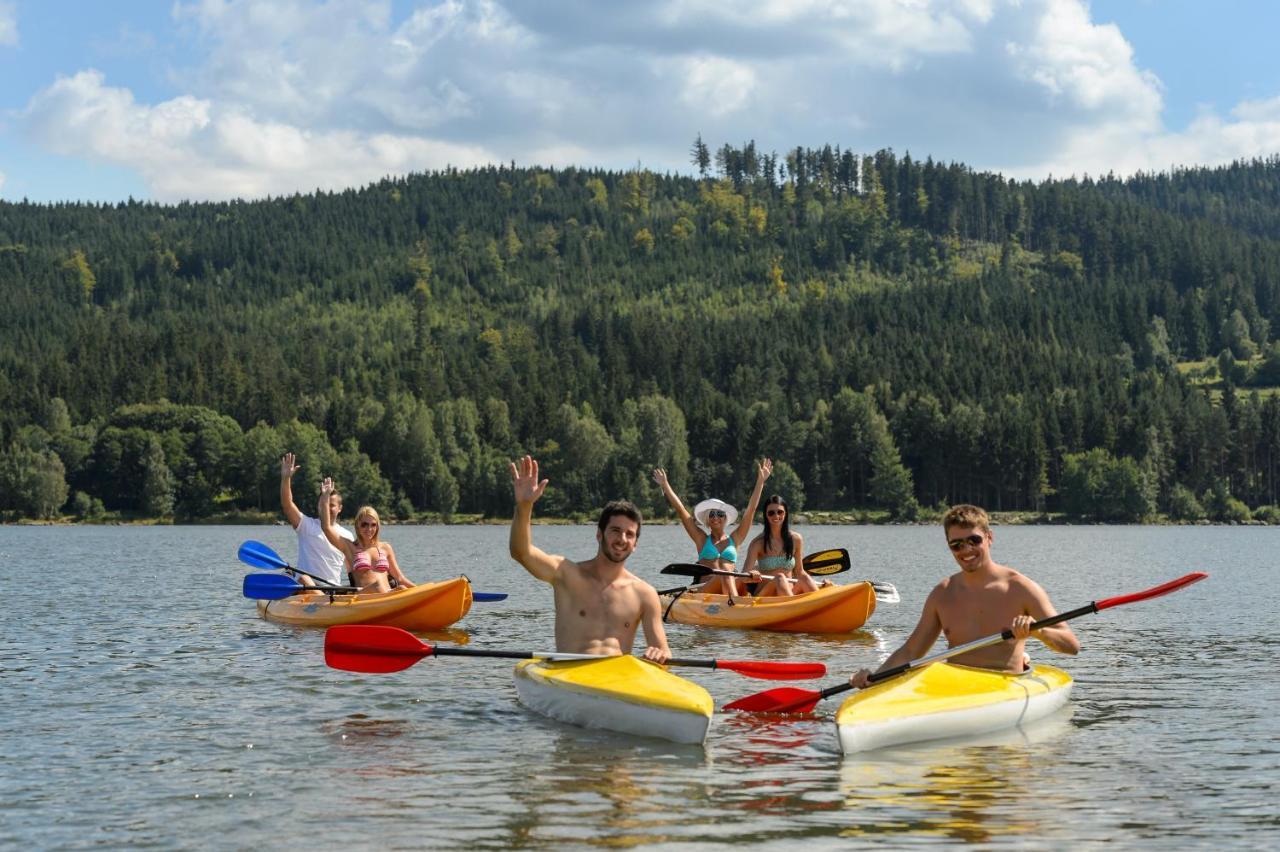 Апартаменти Lipno Riviera - Mysi V Bote Ліпно-над-Влтавою Екстер'єр фото